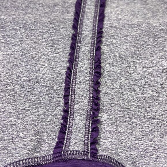 Champion Women’s Purple Quarter Zip Long Sleeve Pullover Size Medium - Picture 5 of 12